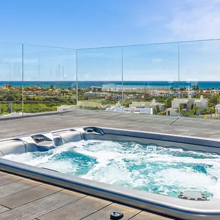 Вилла Vacation Marbella I Martinica, Turquoise Heated Pool, Rooftop Hot Tub With Sea View, Cine Room, 5 Min To The Эстепона