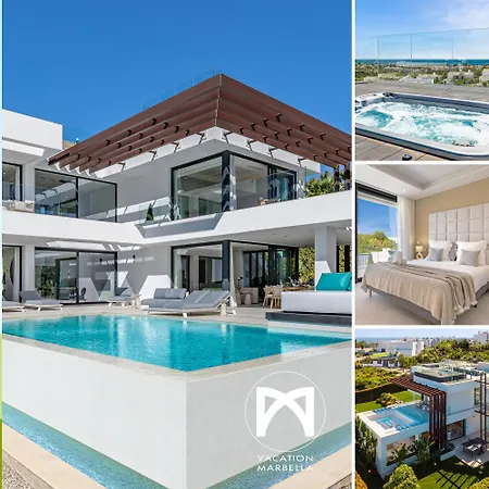 别墅 Vacation Marbella I Martinica, Turquoise Heated Pool, Rooftop Hot Tub With Sea View, Cine Room, 5 Min To The *