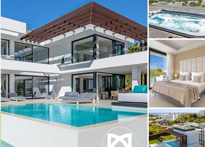 Villa Vacation Marbella I Martinica, Turquoise Heated Pool, Rooftop Hot Tub With Sea View, Cine Room, 5 Min To The *